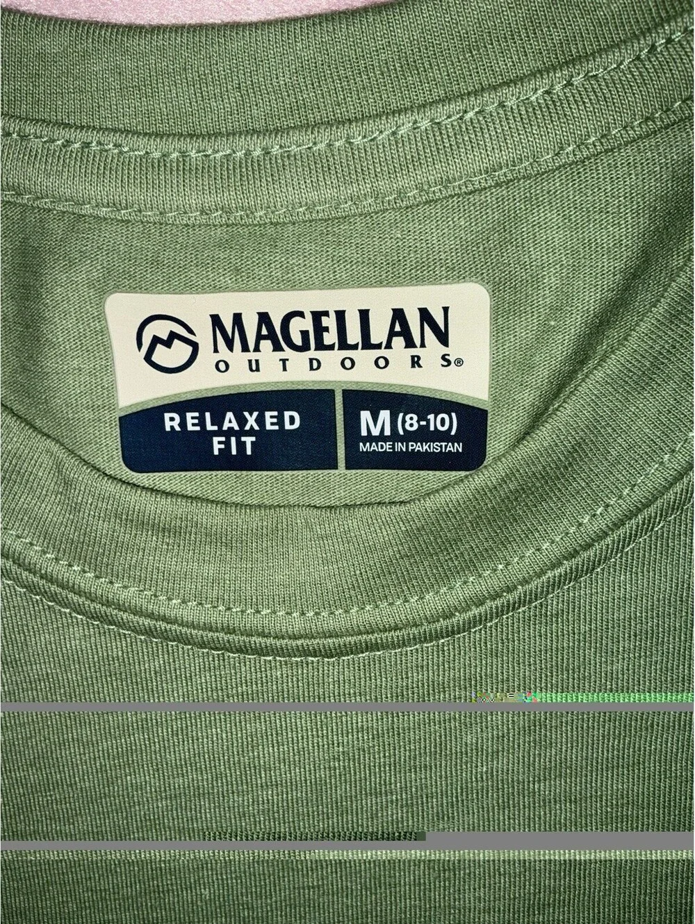 Magellan Outdoors Girls Med 8-10 NWT Long Sleeve Grotto Falls Mistletoe NWT